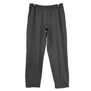 Women's Lululemon Charcoal Gray Elastic Waist Pants Size Small